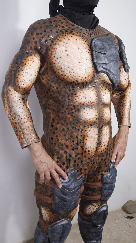 Traje depredador Wolf - Musculatura y piel corporal a medida "Body"