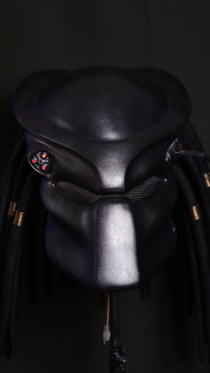 Máscara clásica Depredador 1987 animatronica, con Biohelmet