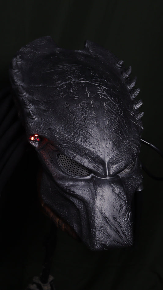 Biohelmet, Biocasco Depredador WOLF (Aliens vs predator 2, 2007) Pieza de colección, incluye luz LED