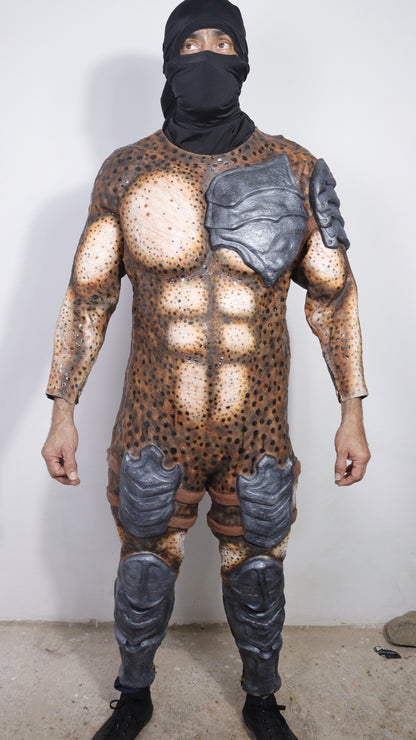 Traje depredador Wolf - Musculatura y piel corporal a medida "Body"