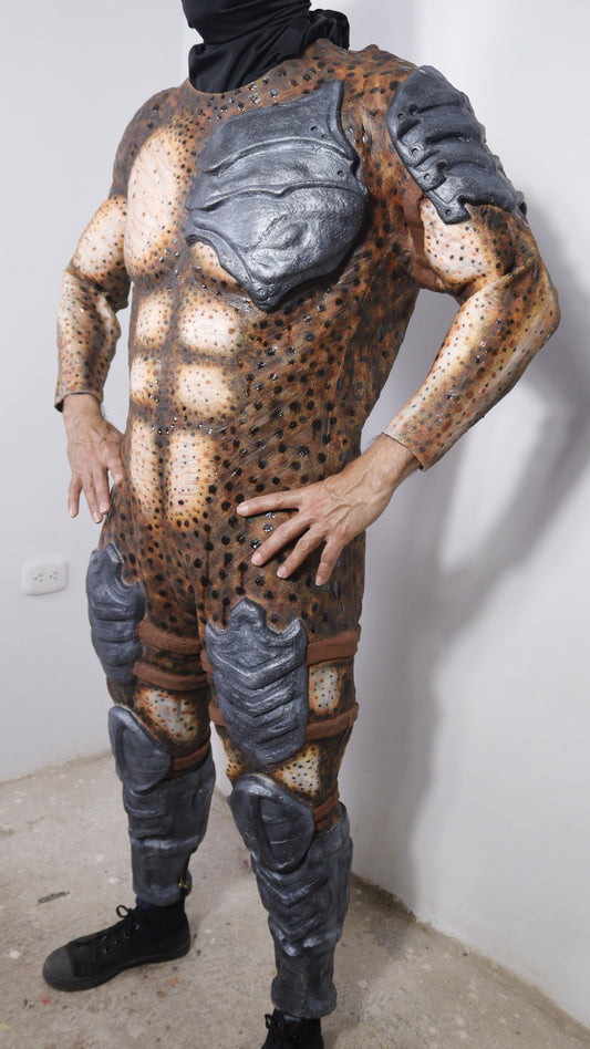 Traje depredador Wolf - Musculatura y piel corporal a medida "Body"